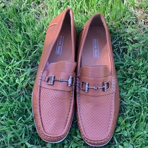 Men's Brown Leather Loafers